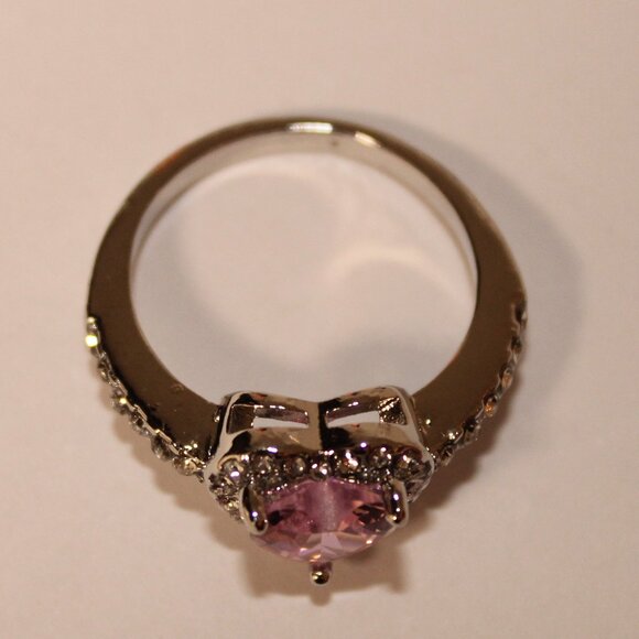 PINK HEART RING - Picture 5 of 10